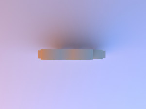 wavy shelves cupboard 3D 모델