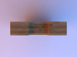 cupboard with cells and shelves 3D Model