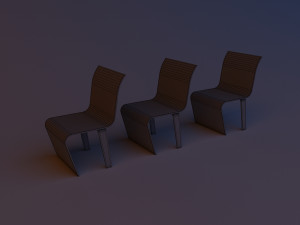 scifi futuristic loft chair 3D-Modell