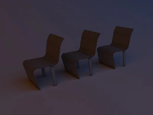 scifi futuristic loft chair 3D Model