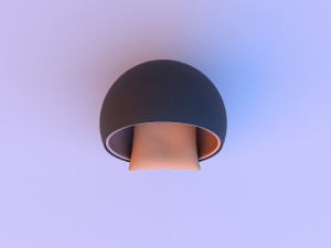 awesome sphere chair 3D-Modell