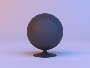 awesome sphere chair 3D-Modell