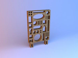 універсальна система зберігання 3D Модель