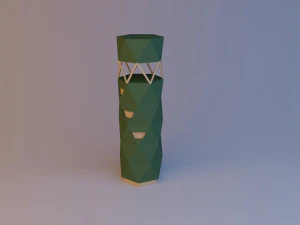 crystal tower storage box 3D Model