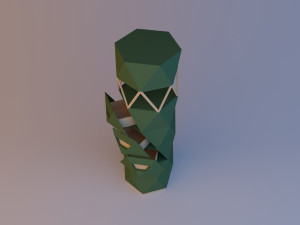 crystal tower storage box Modello 3D