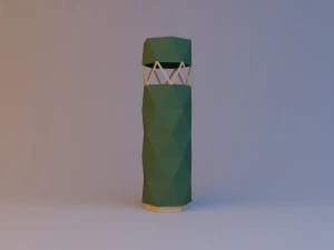 crystal tower storage box 3D Model