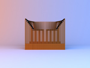 parametric wood plywood Model 3D