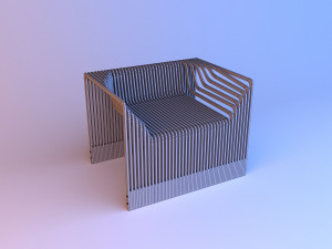 parametric wood plywood Model 3D