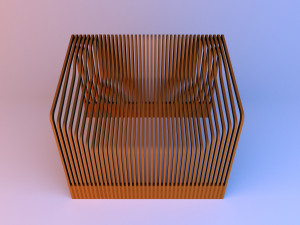 parametric wood plywood Model 3D