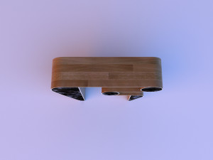 kandinsky console wood Modelo 3D