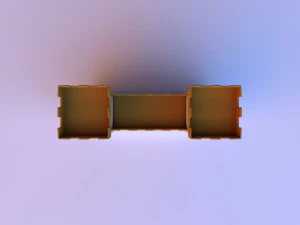 estante infantil Modelo 3D