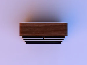 chest of drawers plywood-dresser 3D Model