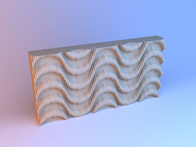 parametric wall wood 3D Модель .c4d .max .obj .3ds .fbx .stl .blend 