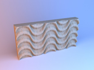parametric wall wood Modelo 3D