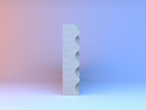parametric wall wood 3D Модель