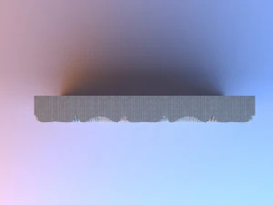parametrisch muurhout 3D Model