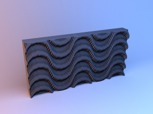 parametric wall wood 3D Модель