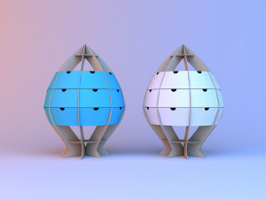 cabinet cardboard Modelo 3D