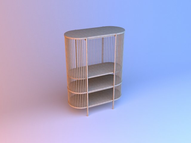 scandinavian shelving 3D मॉडल .c4d .max .obj .3ds .fbx .stl .blend 