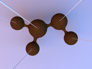 terraform parametric wood lamp 3D Model