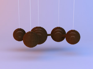 terraform parametric wood lamp 3D Model