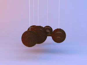 terraform parametric wood lamp 3D Model