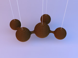 terraform parametric wood lamp 3D Model