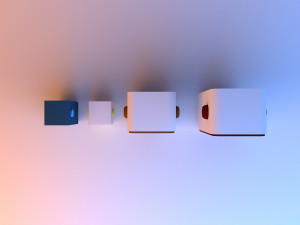 robot kids storage Model 3D