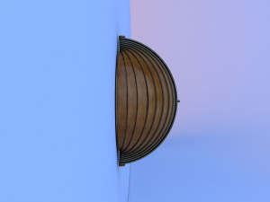 plywood folding cabinet 3D Модель
