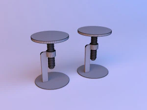 obrotowy stolik kawowy Model 3D