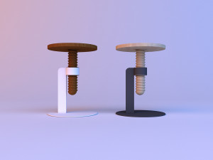 rotating coffee table Model 3D
