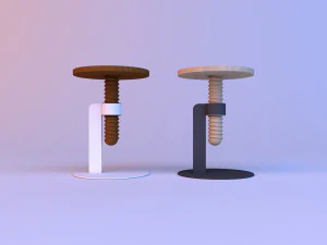 obrotowy stolik kawowy Model 3D