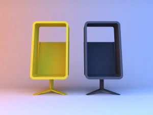 original windowseat lounge chair 3D Model