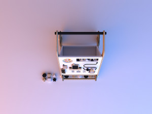baby activity walker 3Dモデル