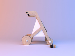 baby activity walker 3Dモデル