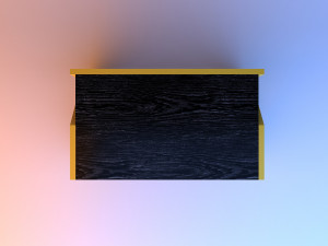 loft future scifi desk-table 3D Model
