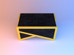 loft future scifi desk-table 3D Model