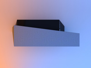 modern bus stop 3D Model