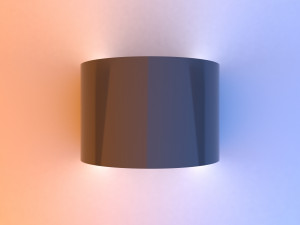 circular modern glow scifi bus stop concept 2 Modelo 3D