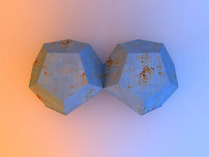 unusual soviet bus stop 3D Model