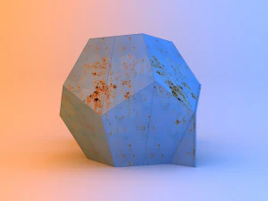 unusual soviet bus stop 3D Model