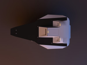 future space scifi helm-hemlet 3D Model