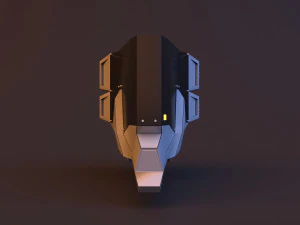 future space scifi helm-hemlet 3D Model