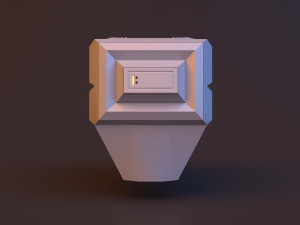 future space scifi helm-hemlet 3D Model