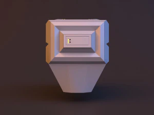 future space scifi helm-hemlet 3D Model