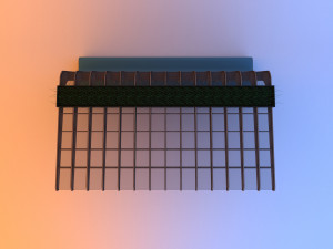 urban parametric design of modular bus stop Model 3D