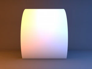 असामान्य स्किफ़ी फॉक्स ग्लो बस स्टॉप 3D मॉडल