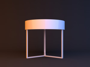 parametric table landscape topography lake Modèle 3D