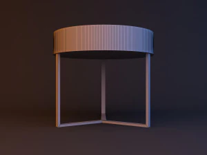 parametric table landscape topography lake 3D Model