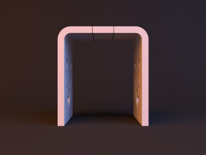 loft chair stool lion Model 3D